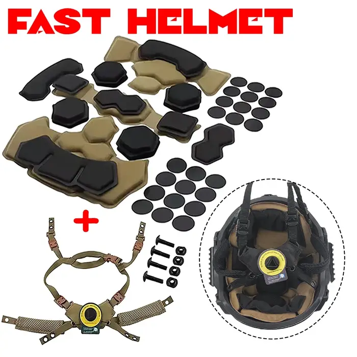 Tactical Wendy Helmet Adjustable Suspension System Fast MICH Helmet Protective P
