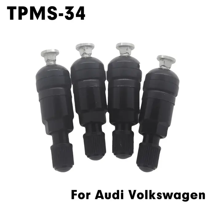 4 pièces TPMS Valve capteur de pression des pneus Valves métal caoutchouc toutes les voitures pour M