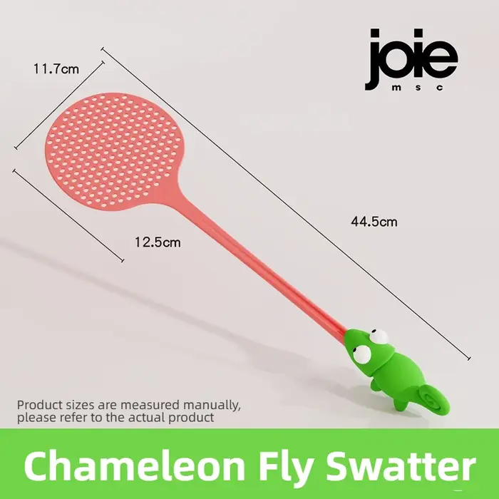 Joie caméléon tapette à mouche maille Durable en plastique longue poignée tueur de moustique multi-f