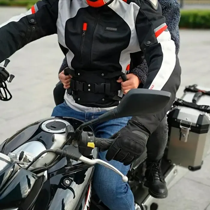 Ceinture de sécurité pour siège arrière de moto, poignée de passager, sangle non ald, sangle de sièg