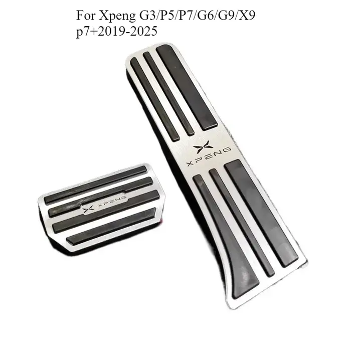 Pour Xpeng G3/P5/P7/G6/G9/X9 p7 + 2019-25 pédale de frein d'accélérateur en alliage Modification intérieure frein d'accélérateur pédale antidérapante