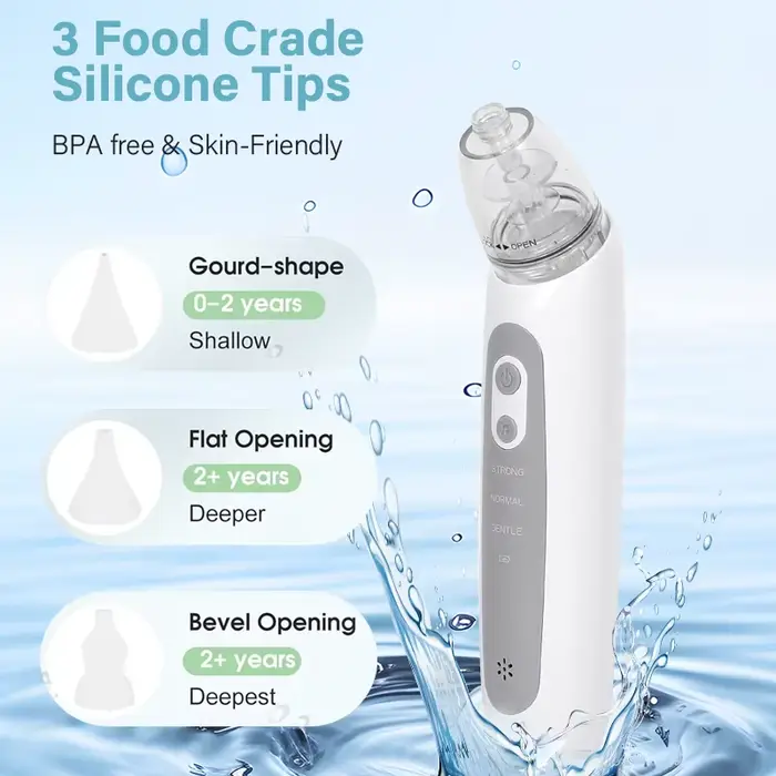 2025 nouveau modèle bébé aspirateur Nasal électrique Version de charge nouveau-né bébé aspirateur Na