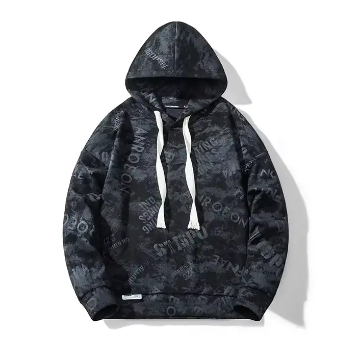 Sweat à capuche à manches longues PRHoodies pour hommes, vêtements de sport pour hommes, grande tail