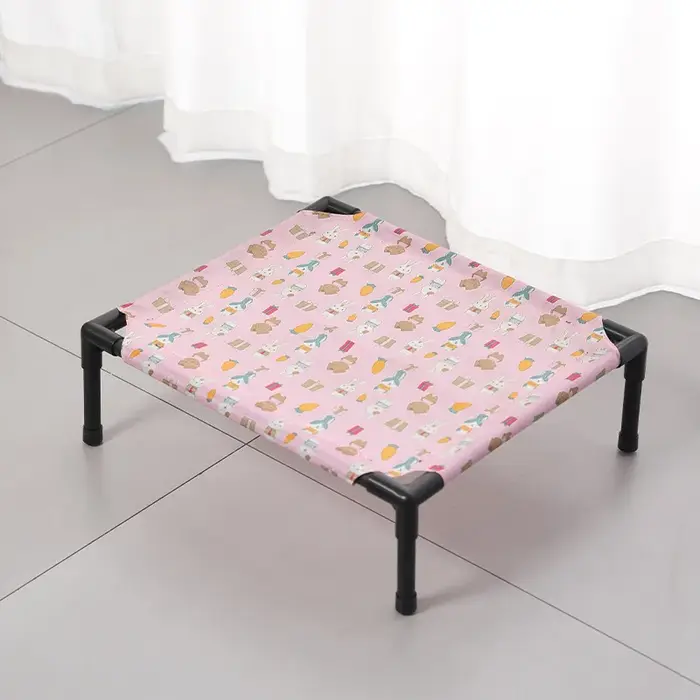 Lit de camping surélevé pour animaux de compagnie, lit pliable pour chiots, maison pour chats, porta