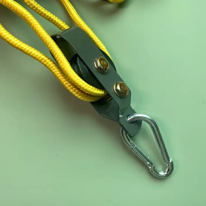 Système de levage de poulie de palan de jeu de cerf de chasse