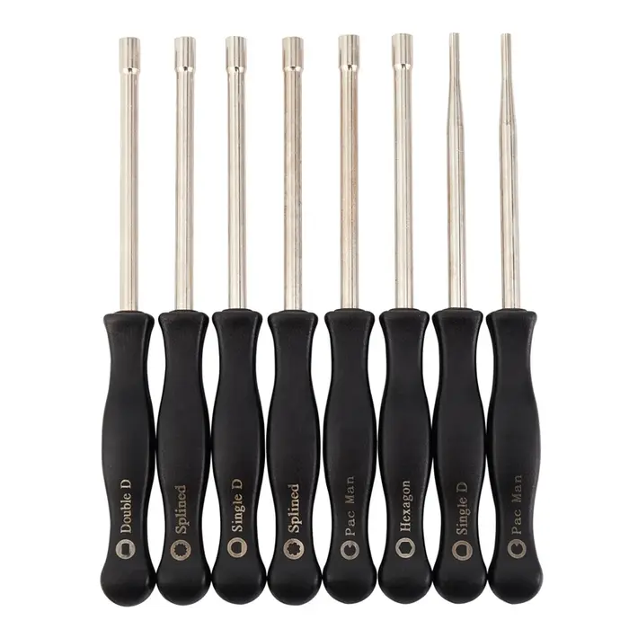 Kit d'outils de réglage de carburateur, tournevis, simple, hexagone D, double D, jeu de douilles hex