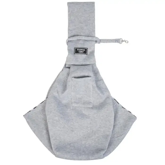Sac à bandoulière pliable respirant pour chien, fournitures pour animaux de compagnie de grande capa