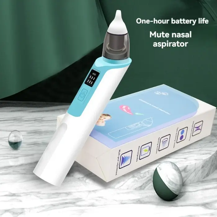 Nouvel Aspirateur Nasal Électrique pour Bébé 2026, Version Rechargeable, Outil d'Aspiration pour Pré