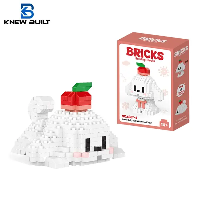 Blocs de construction micro-mini chien adorables pour enfants et adultes occasions spéciales multicolores pour la créativité et la relaxation