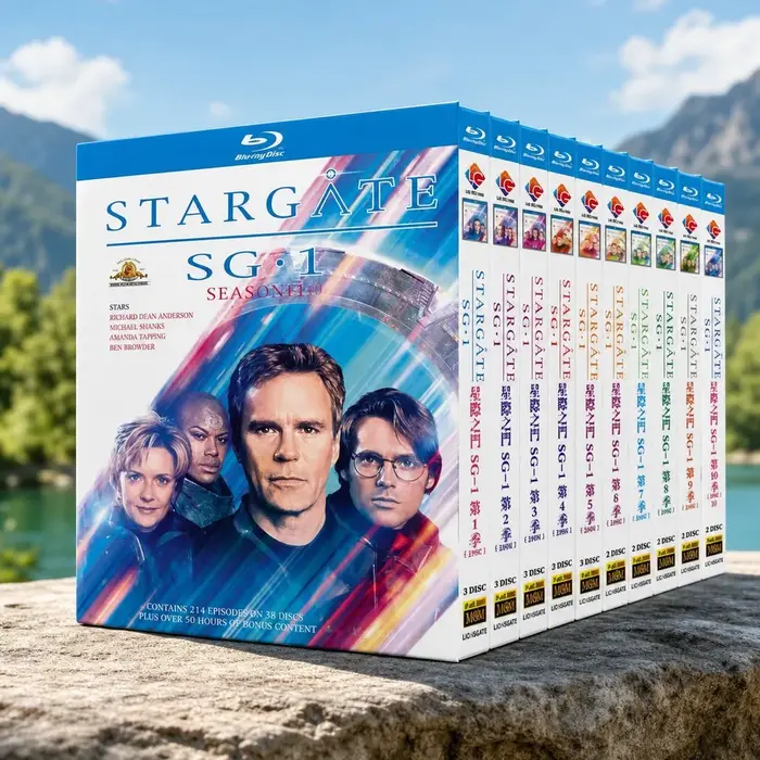 Stargate SG-1 Saisons 1-10 Blu-ray Coffret complet de la série télévisée 30 disques