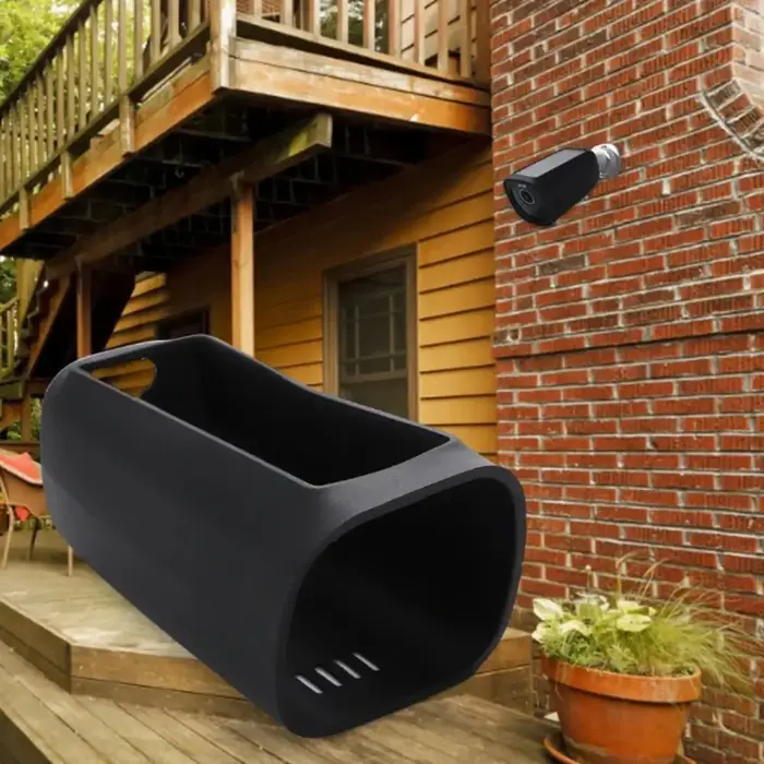 Étui en silicone étanche, léger et durable, pour caméra de sécurité, anti-rayures, protection souple