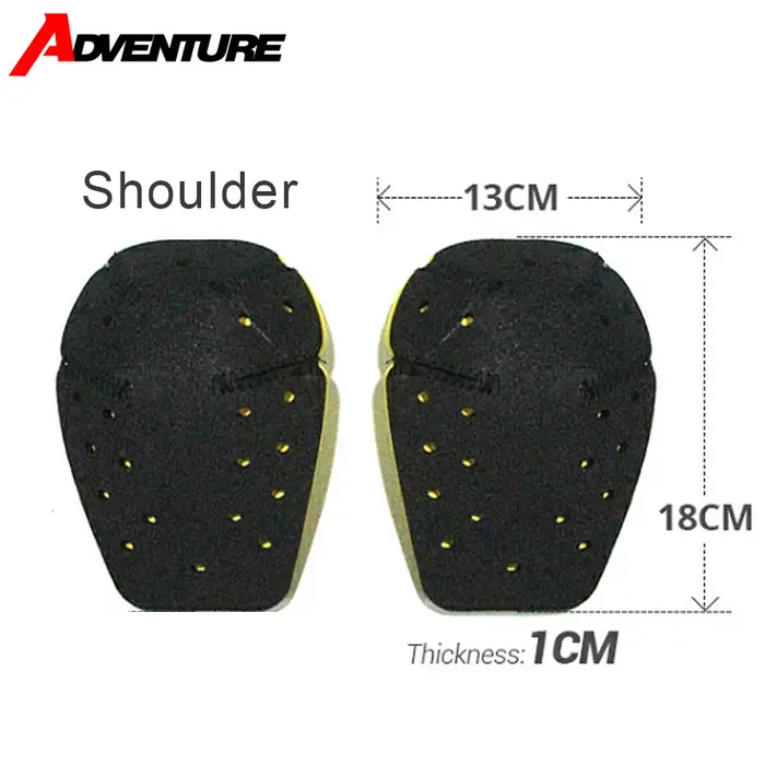Équipement de Protection pour moto, Protection arrière, veste de Motocross, protection CE, épaulette