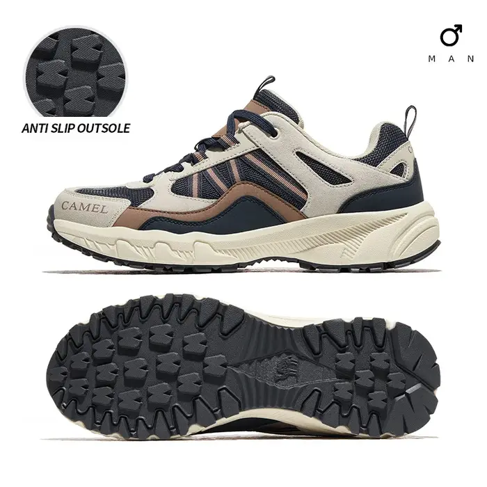 GOLDEN CAMEL – chaussures de randonnée antidérapantes pour hommes et femmes, baskets d'extérieur, de