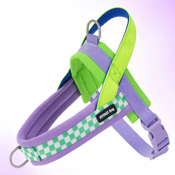 Nouveau Harnais Poitrail pour Chien Style Selle Anti-Explosion, Doublure Épaisse et Douce, Sangle de