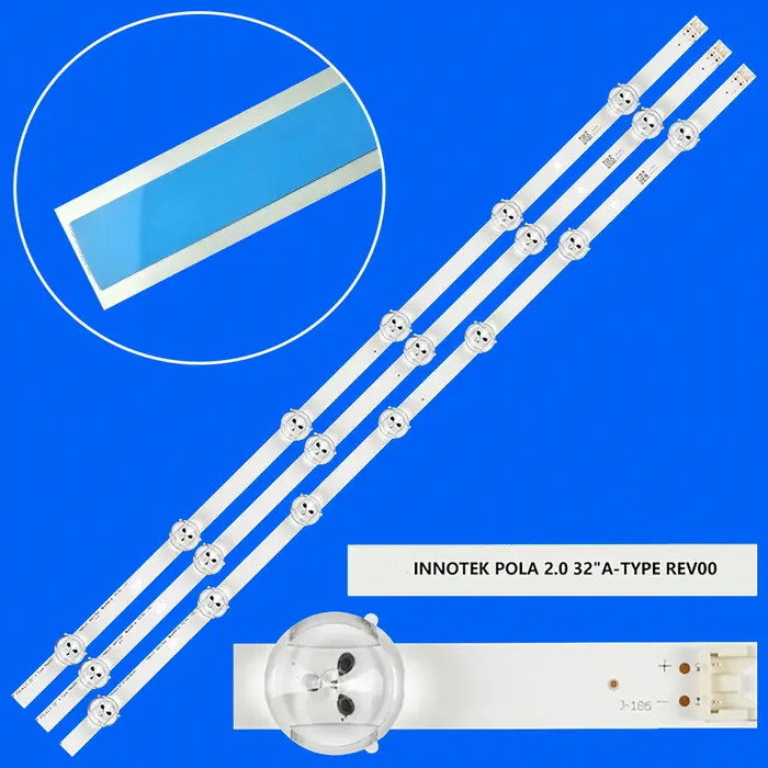 Bande LED de rétroéclairage pour UOT POLA 2.0 POLA2.0 32 32LN540B HC320DXN-VSFP4-21XX 32LN5100 32LN5