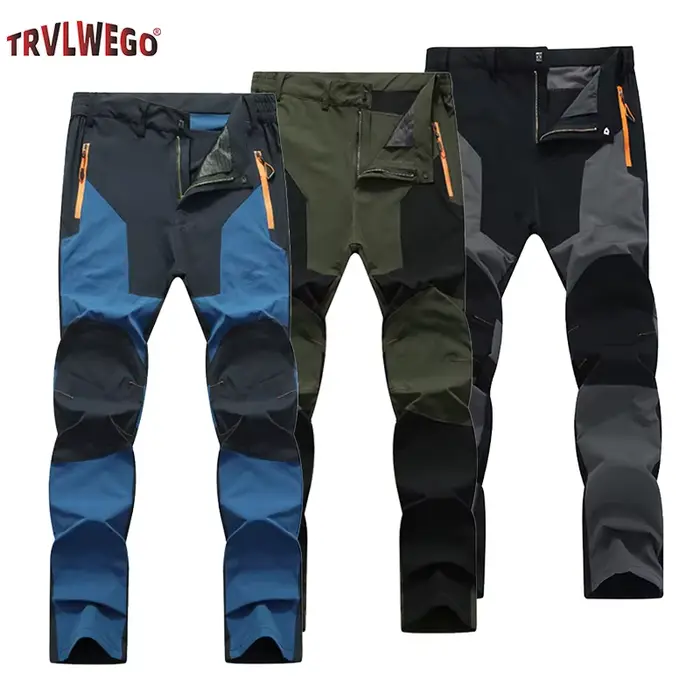 Pantalon randonnée été homme séchage rapide - Trousers technique pour chasse et pêche - Outdoor trekking léger