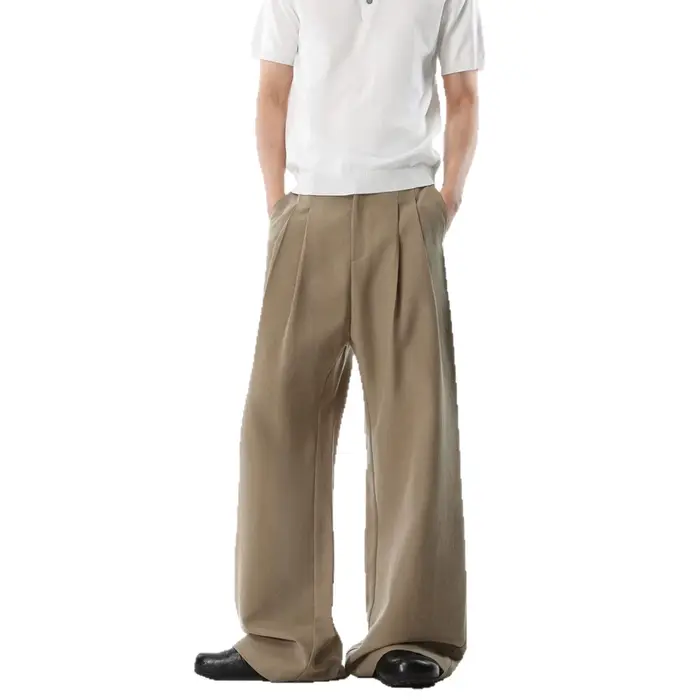 Pantalon décontracté homme en lin