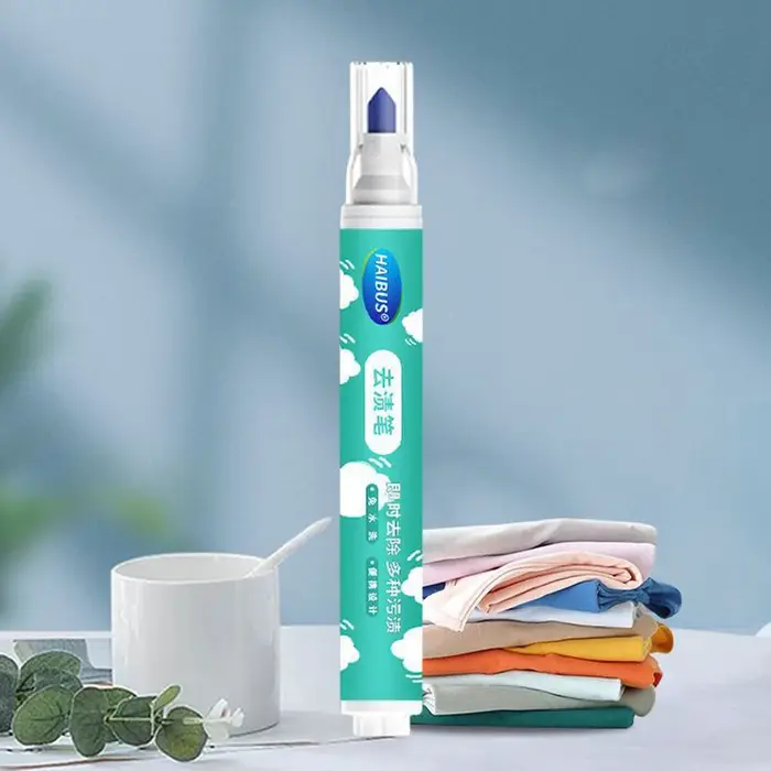 Stylo magique anti-taches pour vêtements portable facile à transporter pour éliminer taches de vin rouge taches alimentaires respectueux de l'environnement pour tous types de tissus occasions spéciales