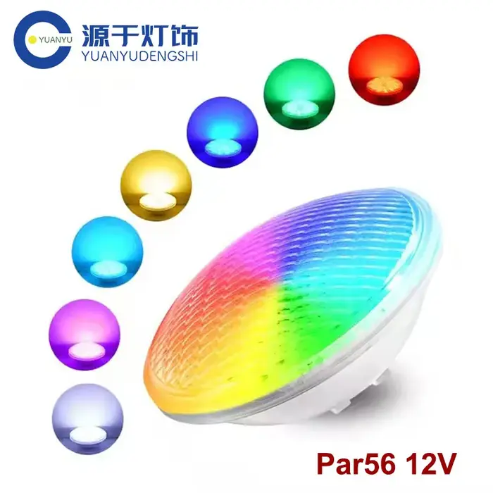 18W 25W 35W LED lumière sous-marine Par56 lumière de piscine LED IP68 12V SMD5730 lampe sous-marine 