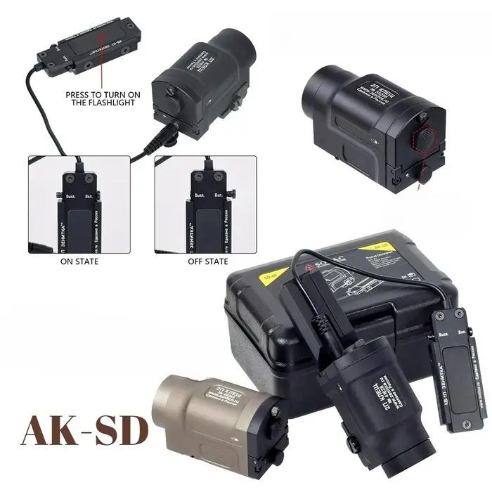 Lampe torche tactique AK-SD pour armes AK47 AK74