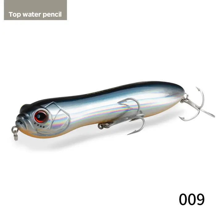 HuntHouse Crazy Surface tracteur Topwater crayon leurre de pêche 110mm 130mm grand hochet balle fort