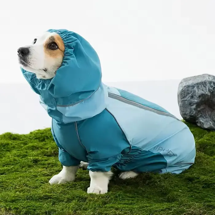 Combinaison imperméable tout-en-un pour Corgi