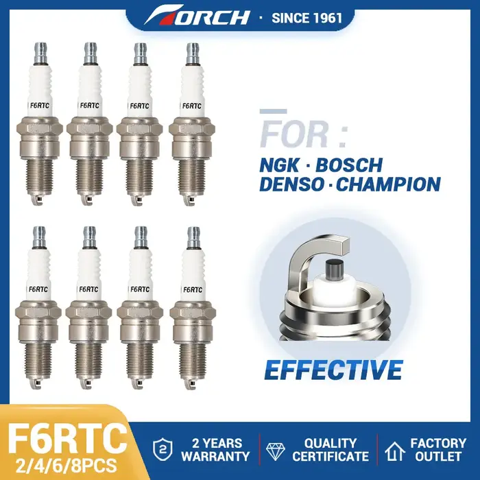 2-8PCS Bougies de remplacement pour HONDA 98079-56855 MAZDA 1Y01-18-110 SUZUKI 09482-00487 09482-002