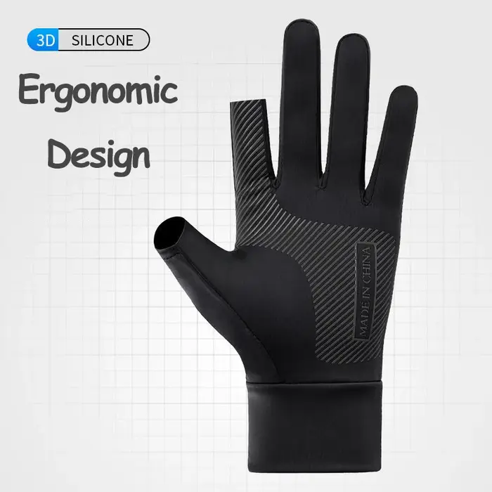 Gants d'été pour hommes et femmes, Fitness, sport, pêche, cyclisme, soie glacée, respirant, élastiqu