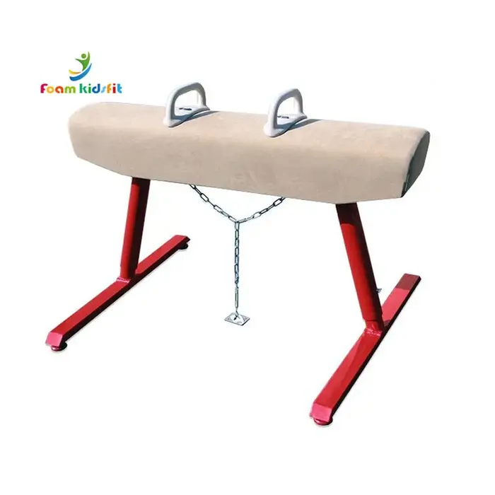 Cheval de Pommel de cheval de gymnastique d'équipement de gymnastique personnalisé