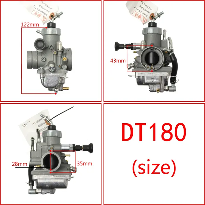 Carburateur de moto de course pour Dt125 Dt125r Dt180 Dt200 Dt230 Tzr125 Tzr Dt Rxk, carburateur pou
