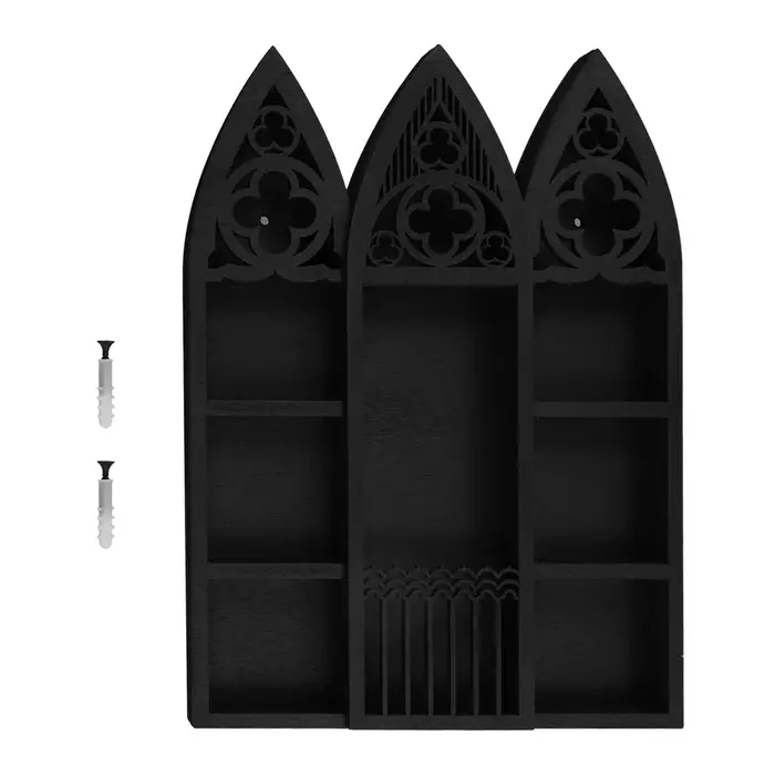 Étagère de rangement en bois pour huiles essentielles, présentoir, maison, chambre, salon, T1