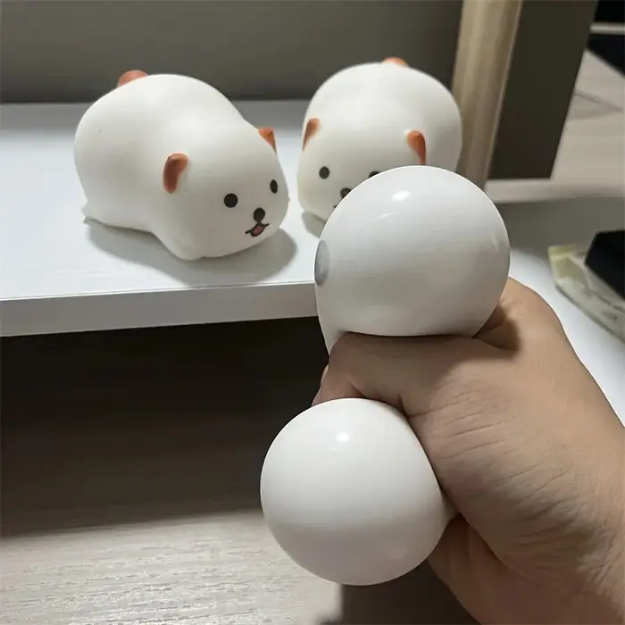 Jouet à presser pour chiot Squishy