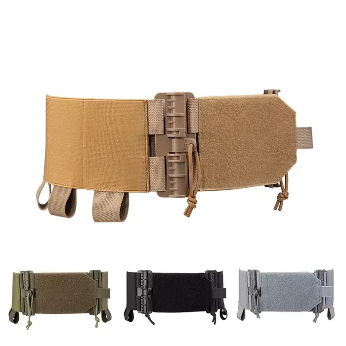 Couvercle tactique ceinturon FCSK pour gilet porte-plaques, conversion élastique, accessoire chasse polyvalent