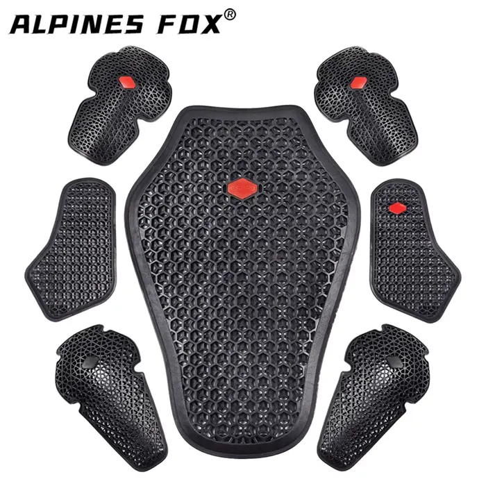 Coussinet de protection universel pour moto, approuvé CE, épaule, coude, dos, coussinets de poitrine