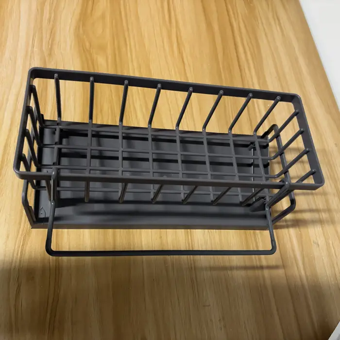 Étagère de rangement pour épices de cuisine avec égouttoir