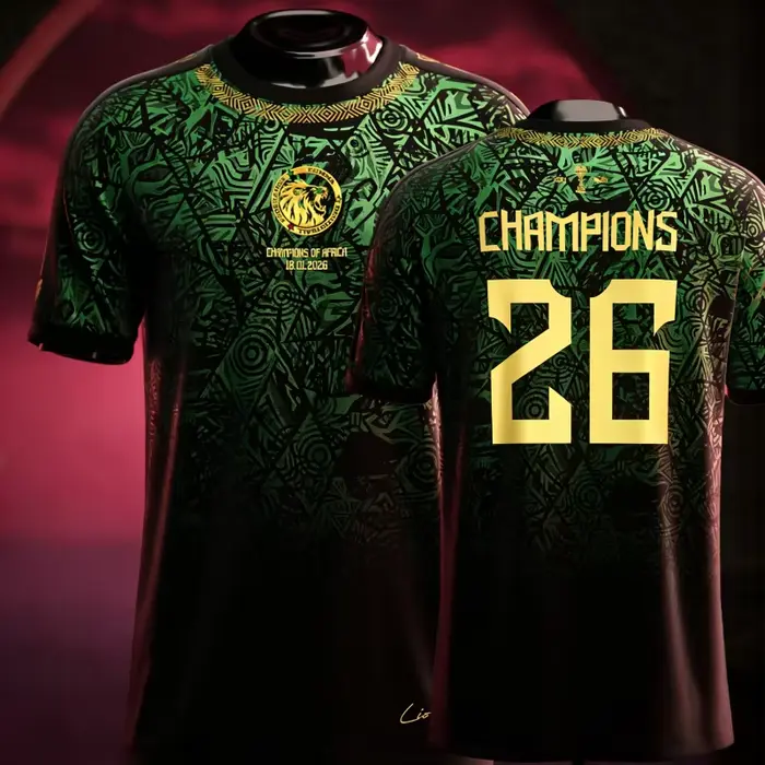 Maillot de football Sénégal 2026 Nouveau T-shirt imprimé 3D Respirant Séchage rapide Entraînement pa