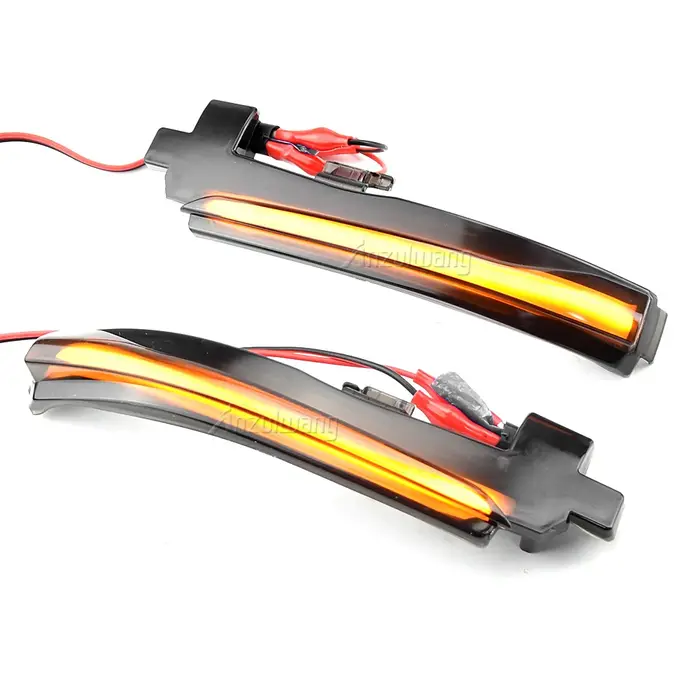2X LED séquentiel dynamique rétroviseur latéral clignotant lampe pour Volvo S60 CC S60 II S80 II V40