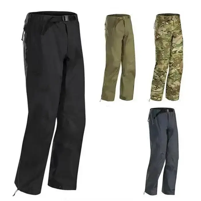 Pantalon tactique rigide imperméable pour hommes, pantalon de Combat de Camouflage Multicam à fermet