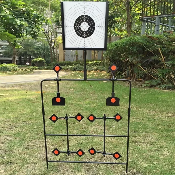 Cible de pistolet de chasse adaptée au tir au paintball, 12 petites pièces, peut être utilisée sur l