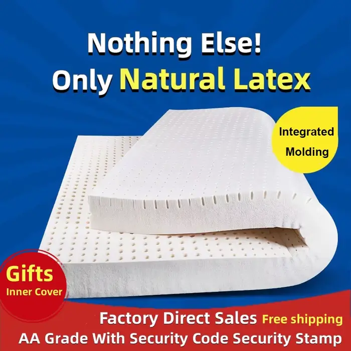 Matelas en latex naturel kmikli pour un sommeil réparateur et un confort durable pour chambre à coucher occasions spéciales