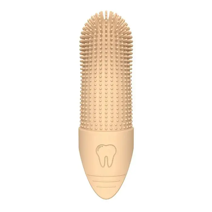 KIYUE Brosse à dents pour chien 360 °   Brosse à dents de nettoyage pour chiens, en Silicone de qual