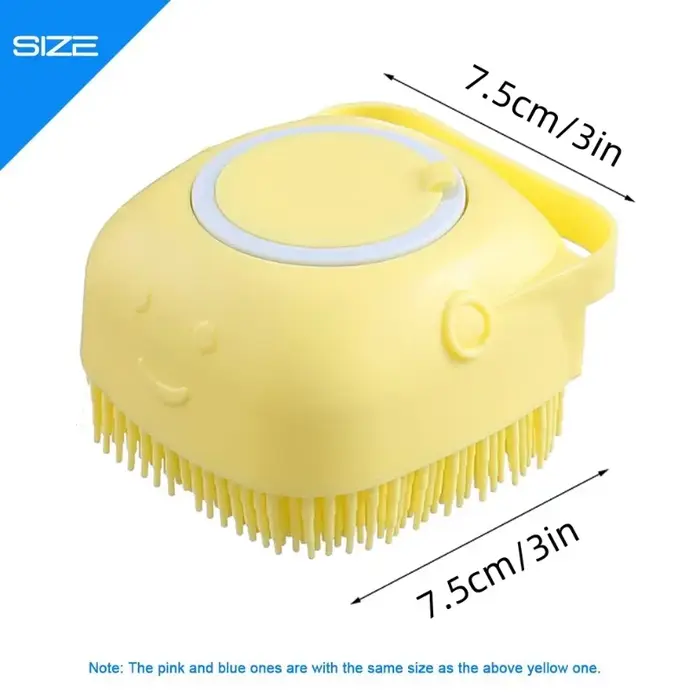 Brosse de bain pour chien