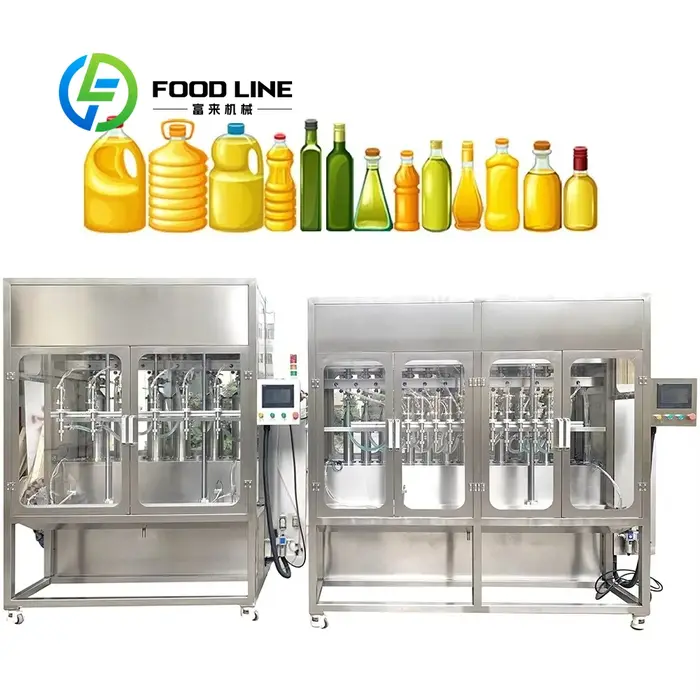 Équipement de remplissage d'huile, machine de remplissage et de bouchage d'huile comestible, équipem