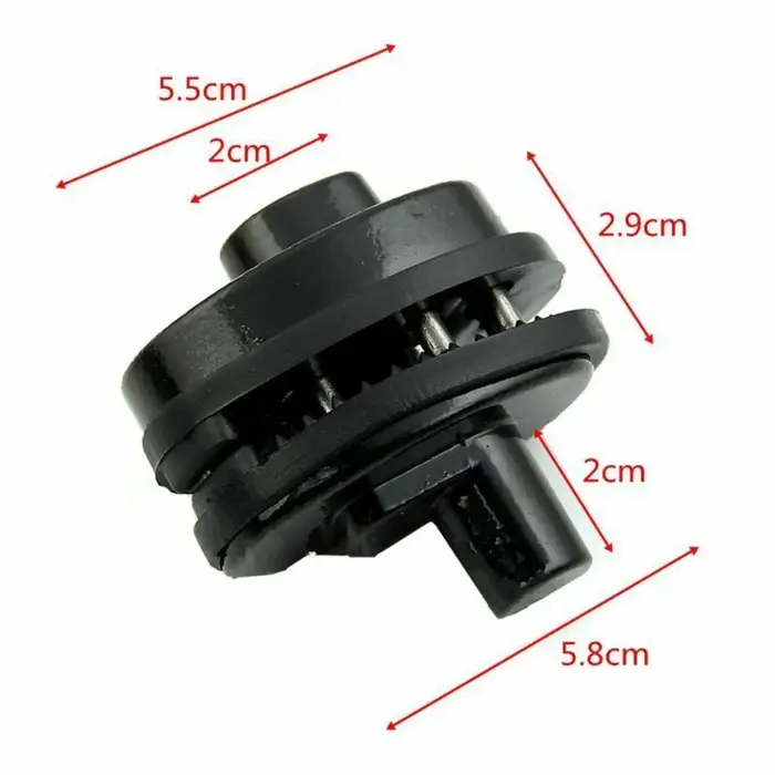 Serrure à gâchette pour pistolet à clé en métal noir, pour armes à feu universelles, fusil, fusil, a