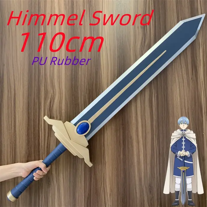 Épée de Cosplay, Épée de Scène Valor, Baguette d'Anime, Armes Beyond Journey's End, Modèle en Caoutc