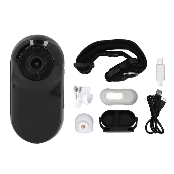 Caméra à collier pour animal de compagnie, objectif 120 degrés, connexion OTG, vidéo, statique, régl