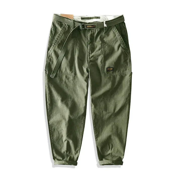 Pantalon de travail polyvalent Yu Wenle Amekaji pour homme, style rétro américain, pantalon cargo te