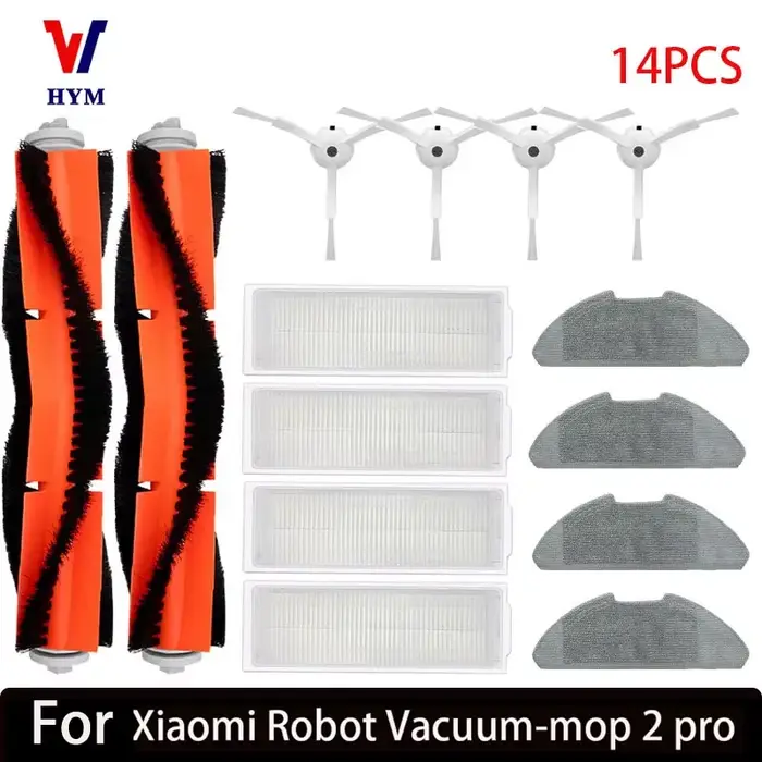 Pour Xiaomi Mi Robot aspirateur-vadrouille 2 Pro/Lite MJST1SHW MJSTL filtre Hepa vadrouille tissu br