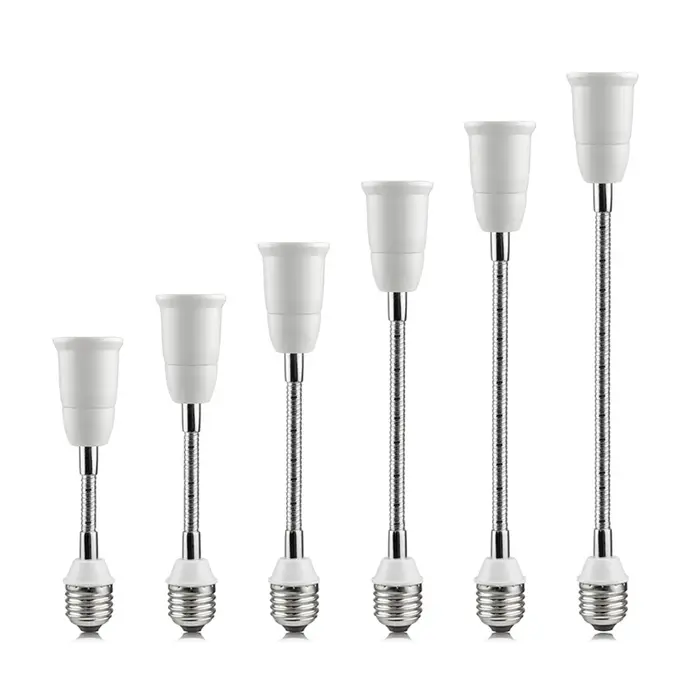 20/30/40/50/60cm E27 à E27 Base support de lampe LED adaptateur d'extension convertisseur vis douill