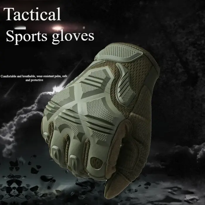 Gants de protection sport outdoor - Résistants à l'usure, compatibles écran tactile pour alpinisme et tactique